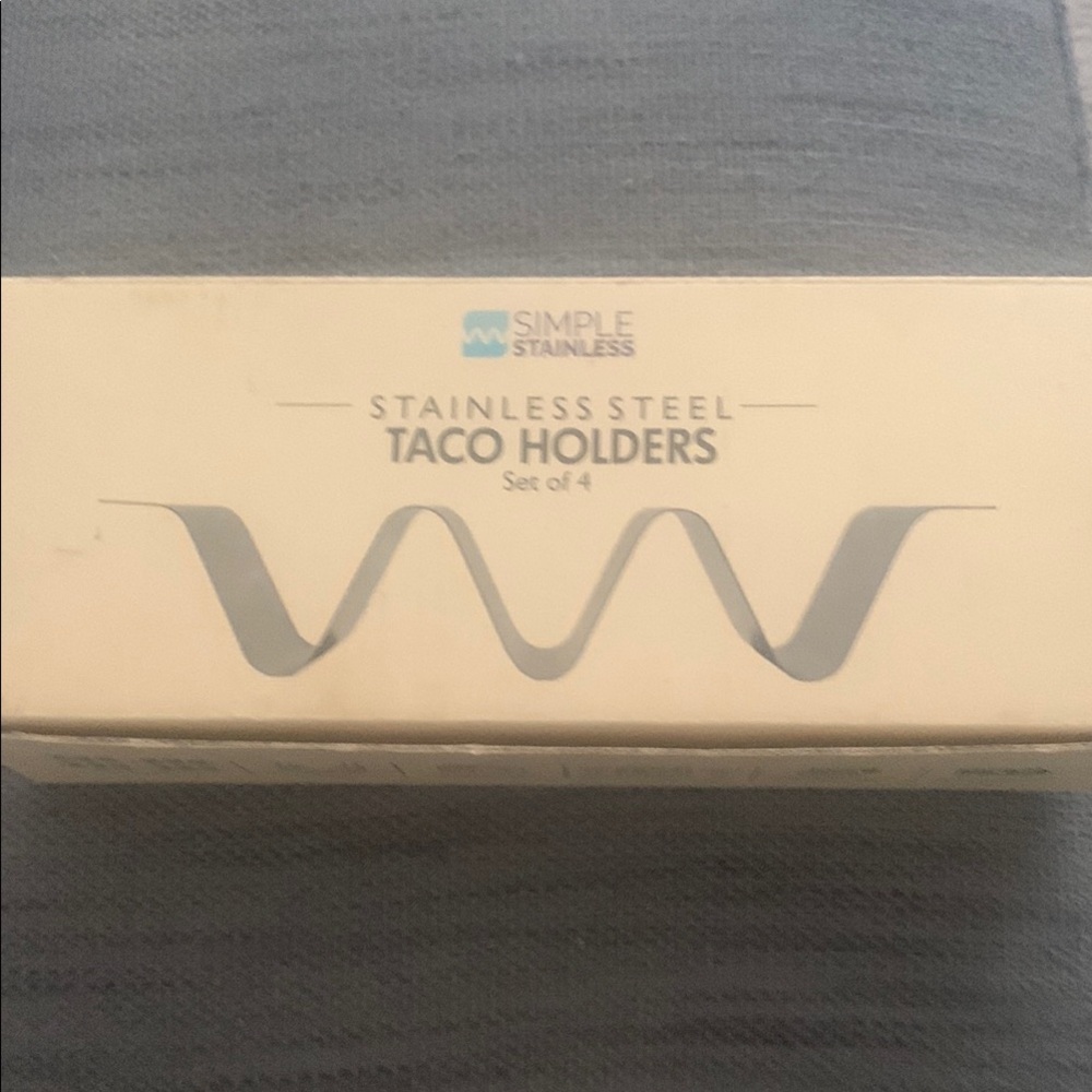 Stainless Steel Taco Holders Set of 4